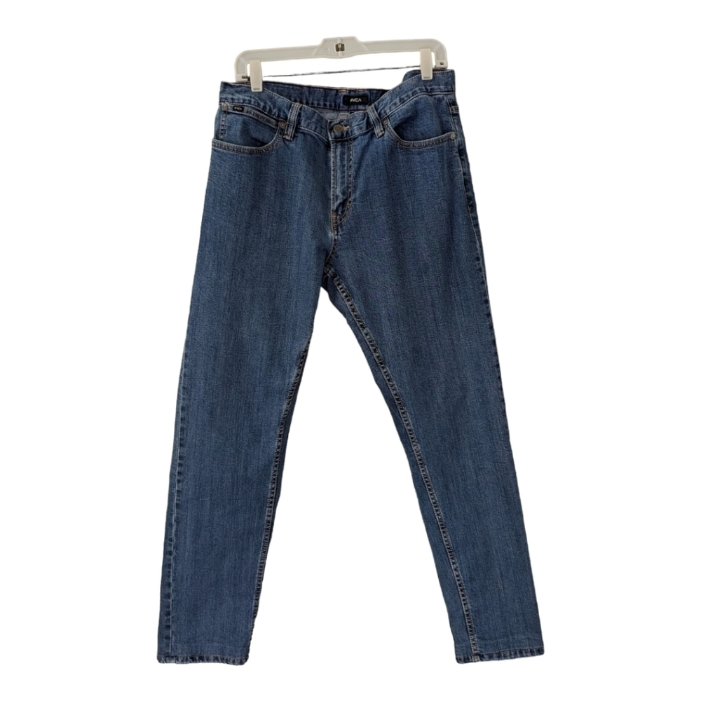 RVCA Daggers Fit Jeans Size 34 Gorpcore Outdoors - Picture 8 of 10